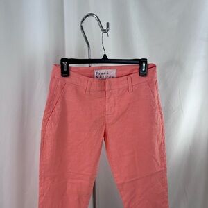 Frank & Eileen ‘Wicklow’ Salmon Pink Pants